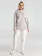 Толстовка с капюшоном унисекс Hoodie, дымчато-серая - фото № 13