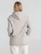 Толстовка с капюшоном унисекс Hoodie, дымчато-серая - фото № 12