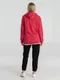 Толстовка с капюшоном унисекс B&C Hoodie, красный меланж - фото № 16