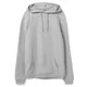 Толстовка с капюшоном унисекс B&C Hoodie, серый меланж - фото № 1