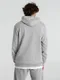 Толстовка с капюшоном унисекс B&C Hoodie, серый меланж - фото № 7