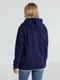Толстовка с капюшоном унисекс B&C Hoodie, темно-синяя - фото № 7