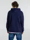 Толстовка с капюшоном унисекс B&C Hoodie, темно-синяя - фото № 12