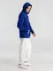 Толстовка с капюшоном унисекс Hoodie, ярко-синяя - фото № 14