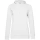 Толстовка с капюшоном женская B&C Hoodie, белая - фото № 1