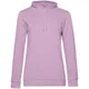 Толстовка с капюшоном женская B&C Hoodie, сиреневая - фото № 1