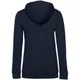 Толстовка с капюшоном женская B&C Hoodie, темно-синяя - фото № 2