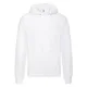 Толстовка с начесом Fruit of the Loom Classic Hooded Sweat 280, белая - фото № 1