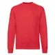 Свитшот с начесом Fruit of the Loom Classic Set-in Sweat, красный - фото № 1
