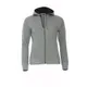 Толстовка женская Clique Classic Hoody Full Zip, серая - фото № 1