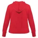 Толстовка женская B&C Hooded Full Zip, красная - фото № 3