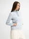 Толстовка женская Sol's Spencer Women, голубая - фото № 6