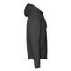 Толстовка мужская Fruit of the Loom Zip Through Hooded Sweat, черная - фото № 3