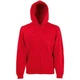 Толстовка мужская Fruit of the Loom Zip Through Hooded Sweat, красная - фото № 1