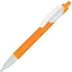 Ручка шариковая пластиковая Lecce Pen Tris, оранжевая / белая - фото № 1