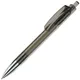 Ручка шариковая пластиковая Lecce Pen Tris Chrome LX, прозрачная серая / хром - фото № 1