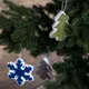 Украшение новогоднее Elka из фетра, зеленое - фото № 3