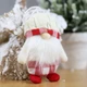Украшение новогоднее «Рождественские гномы Виллен», красное / бежевое - фото № 2