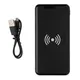 Внешний аккумулятор беспроводной XD Collection, ультратонкий, 4000 mAh, черный - фото № 2