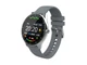 Умные часы Hiper IoT Watch GT, 2 ремешка, серые / розовые - фото № 1