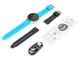 Умные часы Hiper IoT Watch GTR, 2 ремешка, черные / голубые - фото № 6