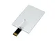 Флешка USB 2.0 на 64 Гб в виде металлической карты с раскладным чипом, металлик - фото № 2