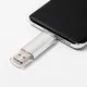 USB flash-карта металлическая Assorti OTG Type-C, 16 Гб, серебристая - фото № 4