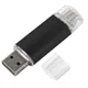 USB flash-карта металлическая Assorti OTG Type-C, 8 Гб, черная - фото № 5