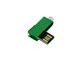 USB-флешка мини на 32 Гб с мини чипом в цветном корпусе, зеленый - фото № 3