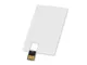 USB-флешка Card в виде пластиковой карты, 16 Гб, белый - фото № 2