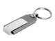 USB-флешка на 32 Гб в виде массивного брелока, серый - фото № 1
