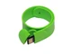USB-флешка на 64 Гб в виде браслета, зеленый - фото № 2
