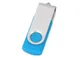 USB-флешка Квебек, 8 Гб, пластик-металл, голубая - фото № 1