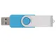 USB-флешка Квебек, 8 Гб, пластик-металл, голубая - фото № 4