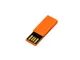 USB-флешка промо на 32 Гб в виде скрепки, оранжевый - фото № 3