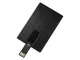 USB-флешка в виде металлической карты Card Metal, 16 Гб, черная - фото № 2