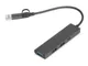 USB-хаб с коннектором Evolt Command 2 в 1, черный - фото № 1