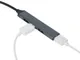 USB-хаб с коннектором Evolt Link 2 в 1, серый - фото № 5