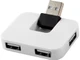 Разветвитель USB на 4 порта Gaia, белый - фото № 1
