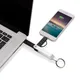 Браслет кабель micro USB/ Lighting XD Collection, черный - фото № 5