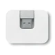 Разветвитель USB на 4 порта прямоугольный, белый - фото № 4
