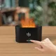 USB-увлажнитель воздуха со светодиодной подсветкой Flame, черный - фото № 4