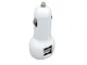 Устройство зарядное автомобильное на 2 USB порта, белое - фото № 3