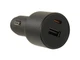 Устройство зарядное автомобильное Xiaomi 67W Car Charger, черное - фото № 1