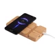 Устройство зарядное беспроводное с подставкой под смартфон (10W) Bamboo Power, 5000 mAh, крафт - фото № 2