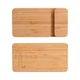 Устройство зарядное беспроводное с подставкой под смартфон (10W) Bamboo Power, 5000 mAh, крафт - фото № 4