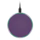 Устройство зарядное беспроводное с подсветкой Auris, 15W, фиолетовое - фото № 4