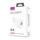 Устройство зарядное сетевое Olmio Type-C + USB 20W, белое - фото № 6