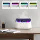 Увлажнитель-ароматизатор светодиодный с часами Brava RGB, белый - фото № 3