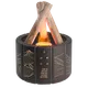 Увлажнитель-ароматизатор светодиодный Bonfire, чёрный - фото № 3
